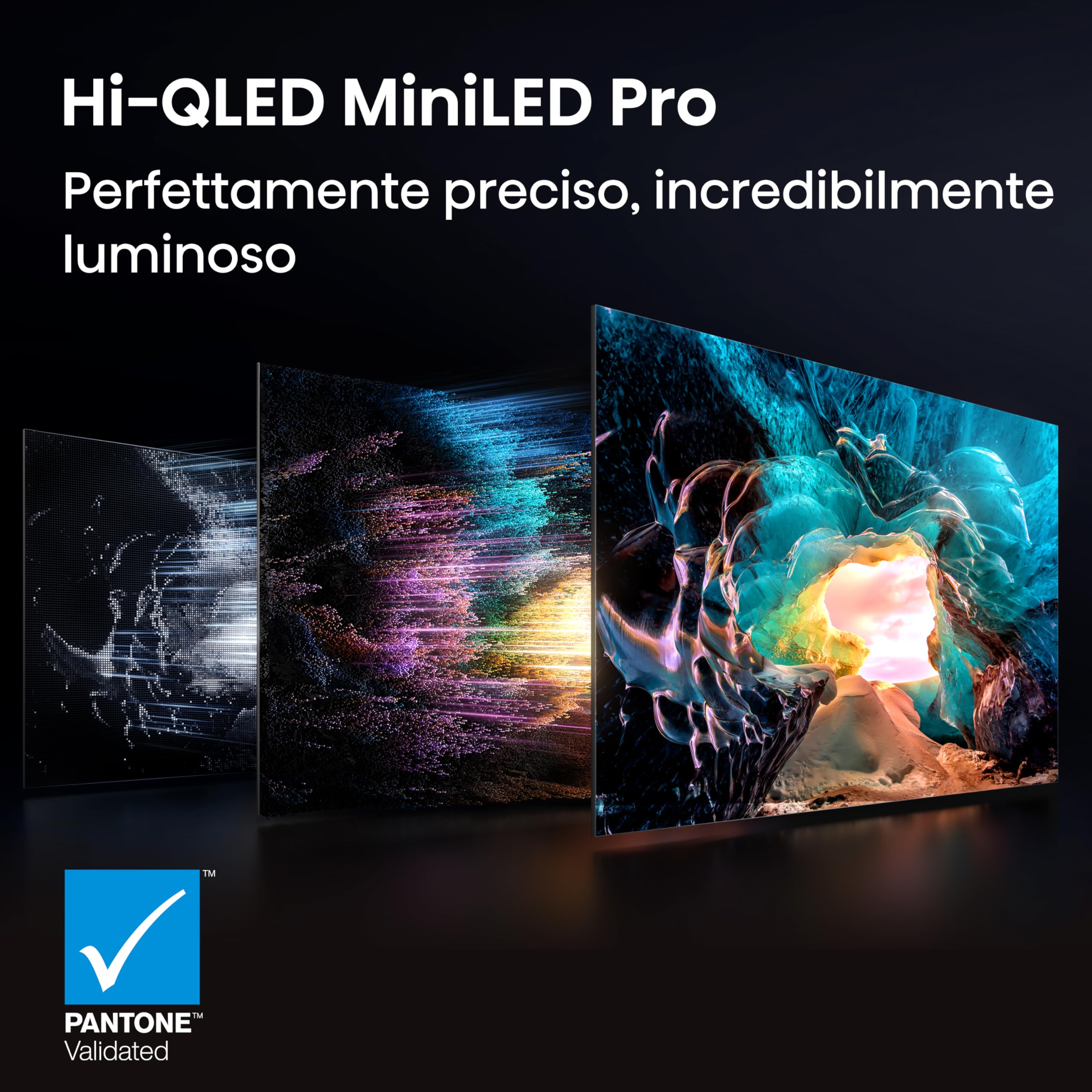 Hisense Smart TV MiniLED 165Hz 55" 4K 55U79S PRO, Schermo Anti-Riflesso, Dolby Atmos 2.1.2 By Devialet, VIDAA OS, Dolby Vision IQ, Native 165Hz Game Mode, 4 HDMI 2.1, Wifi, BT, AirPlay2, lativù 4K