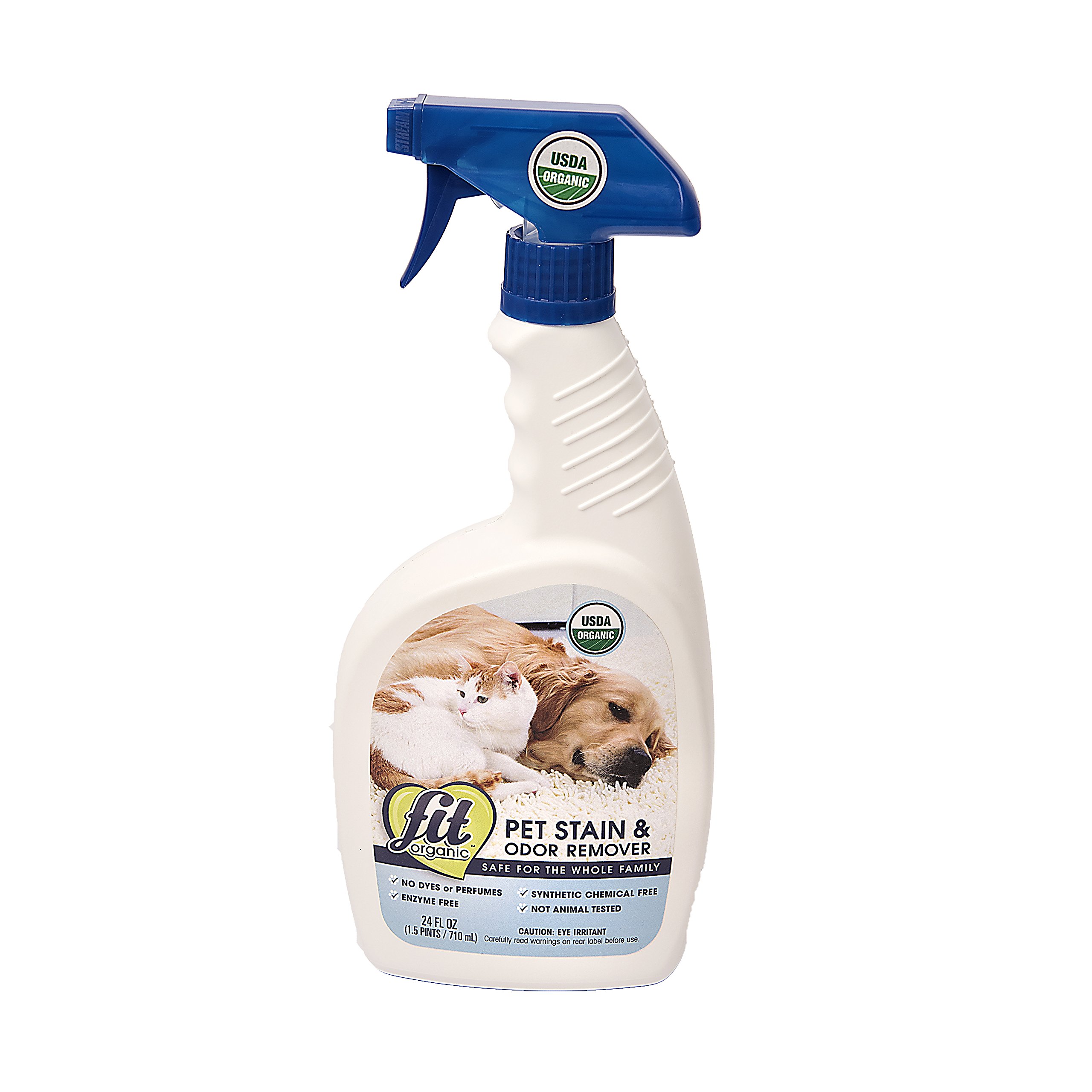 Fit Organic Pet Stain Odor Remover, 24 Ounce