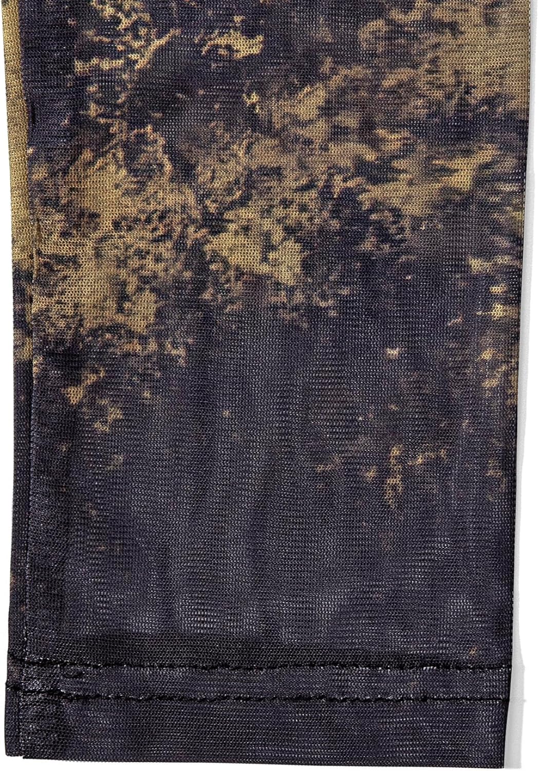 Women Sexy See Through Mesh Jumpsuit Long Sleeve Digital Print Bodycon Party Club Rompers - Image 7