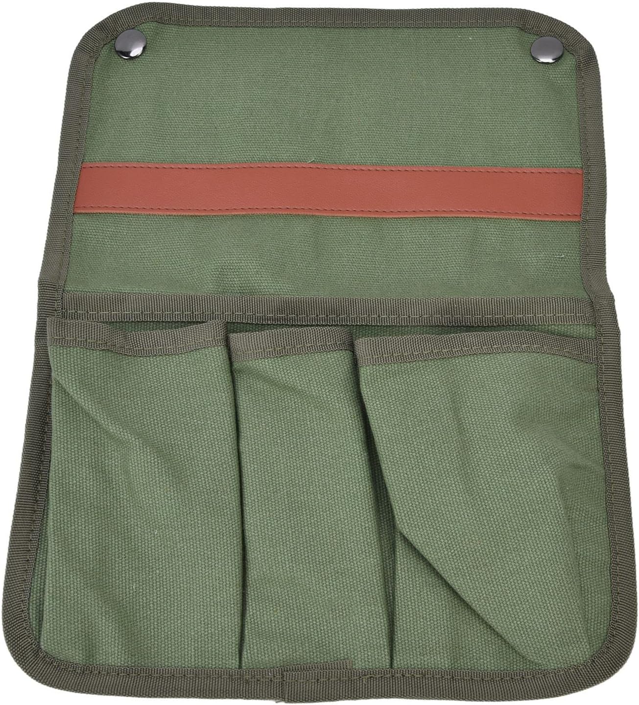 Portable Cam Armrest Storage Bag with Large Acity and Multiple Kets for Outdoor Activities At the Beach, Black (Green) image 3