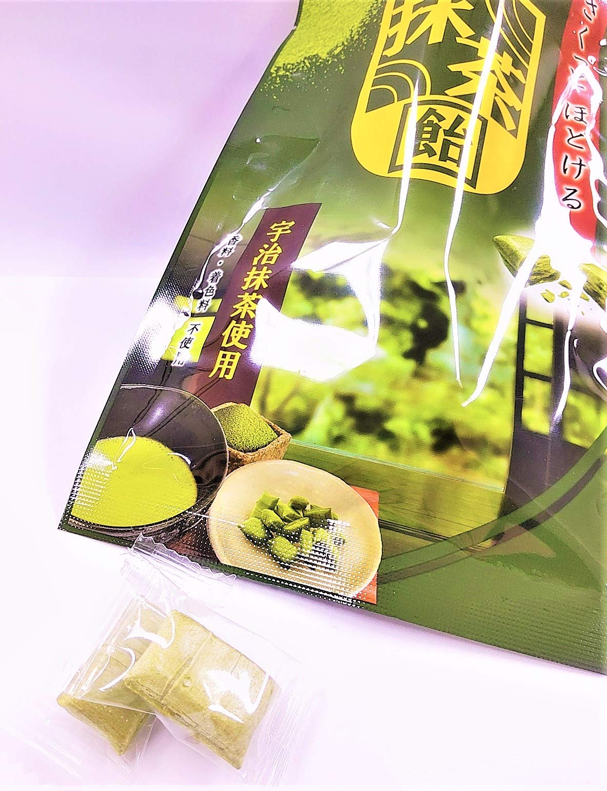 Amazon.co.jp: 大丸本舗 さくっとほどける抹茶飴 47g×10個 : 食品