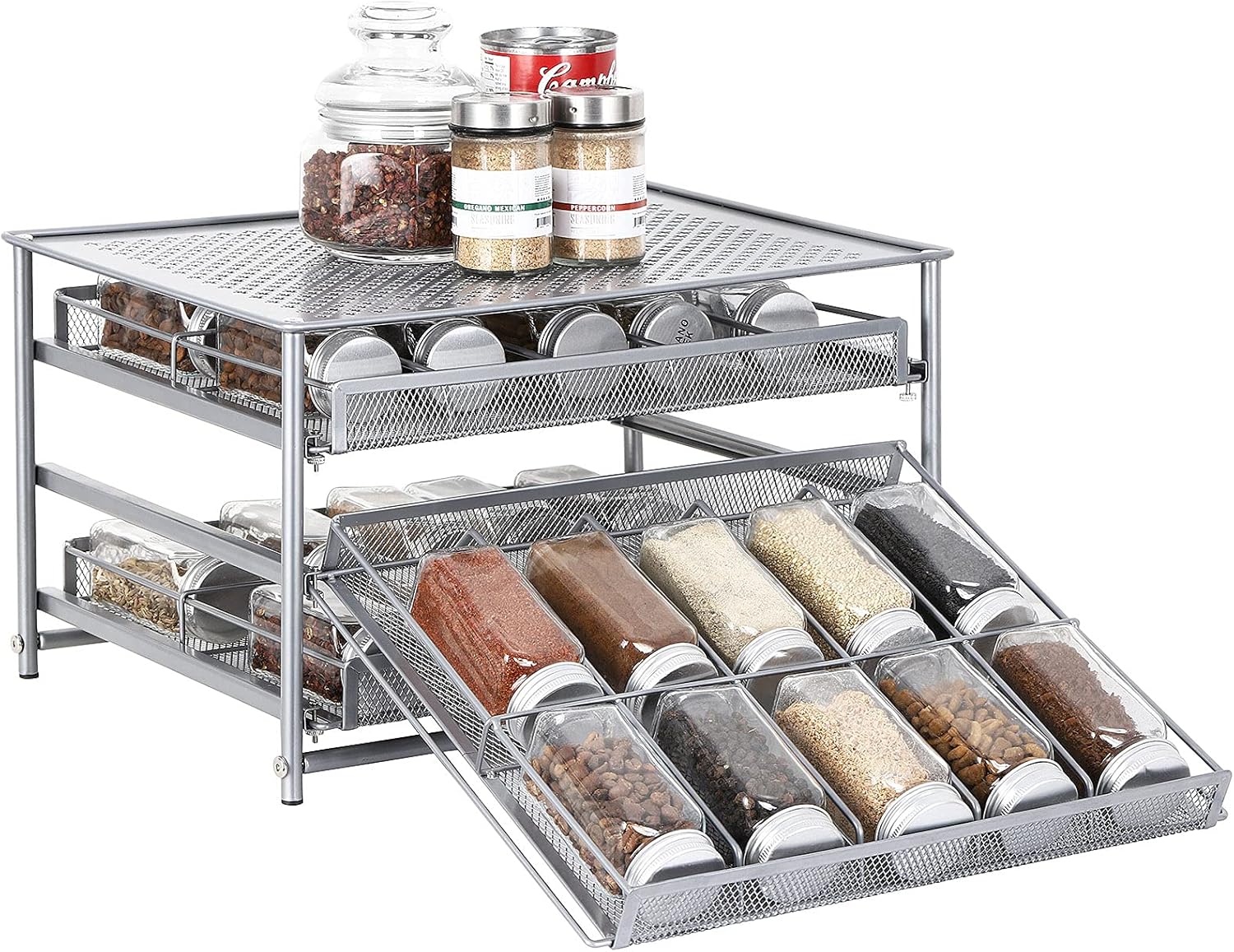 Spice Rack Organizer for 3Tier 30 Bottle Spice