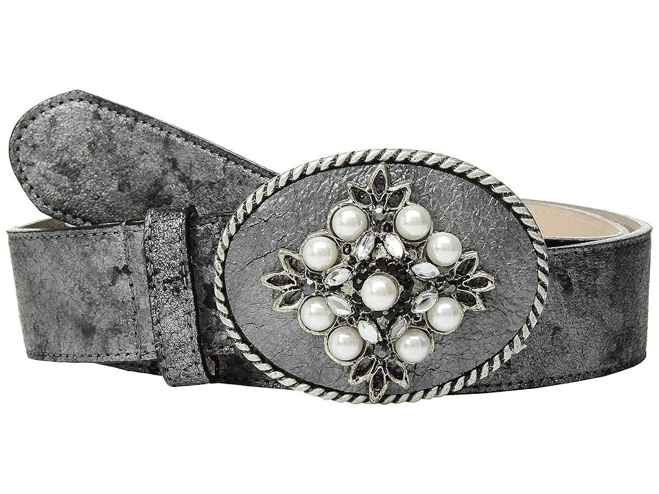 

Leatherock Edna Belt (Silver) Women's Belts
