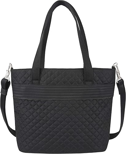 Travelon Bolso Boho antirrobo, Negro -