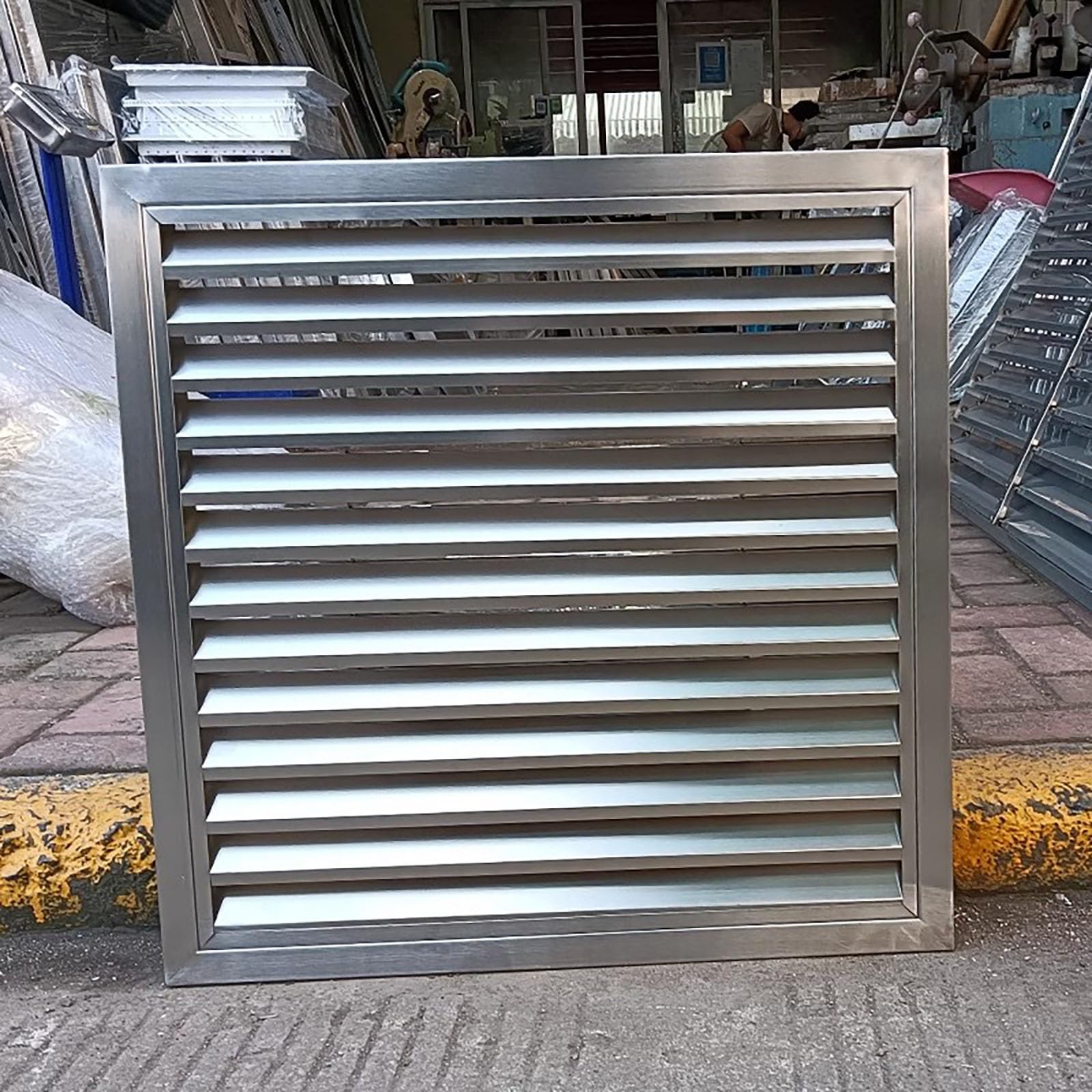 Griglia di Copertura del Pannello di Ventilazione, Coperchio della Griglia con Persiane Personalizzato per Parete O Soffitto, Pannelli di Accesso(16x12 (41x30cm))