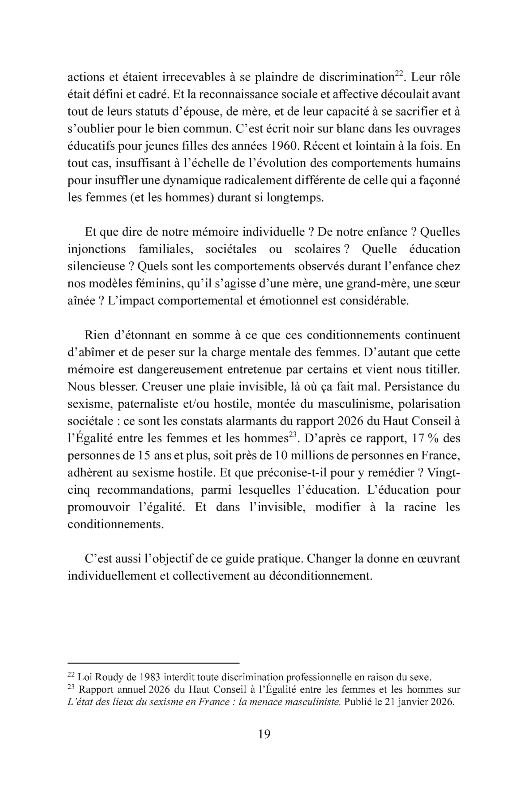 Guide pratique de la santé mentale au féminin