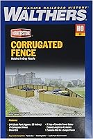 Vista 1 de Walthers, Inc. Corrugado Valla Kit, 1 – 1/4" 3,1 cm