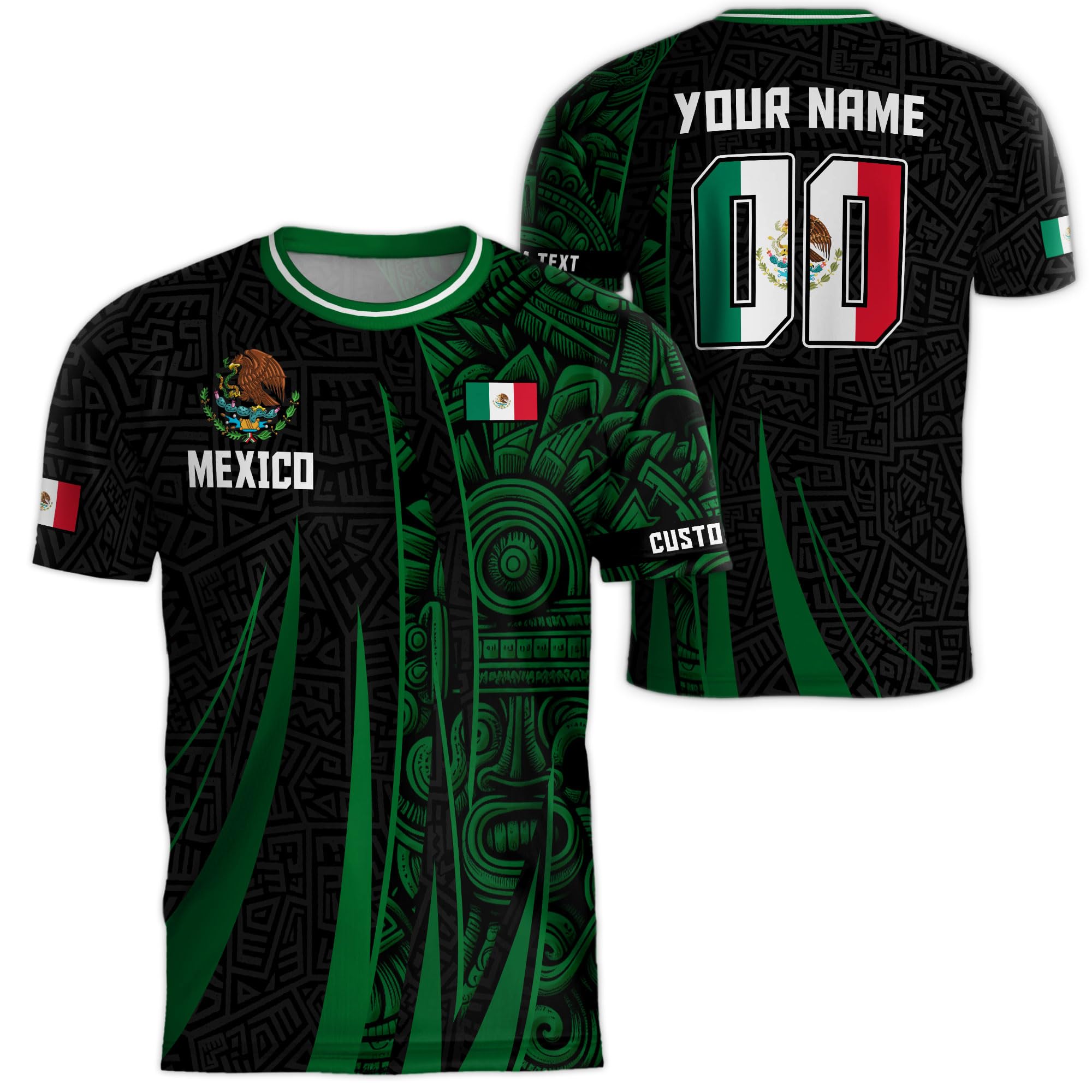 Customized Jersey De Mexico, Customized Mexican Soccer Jersey, Vintage Custom Mexico Jersey, Soccer Jerseys for Men 2