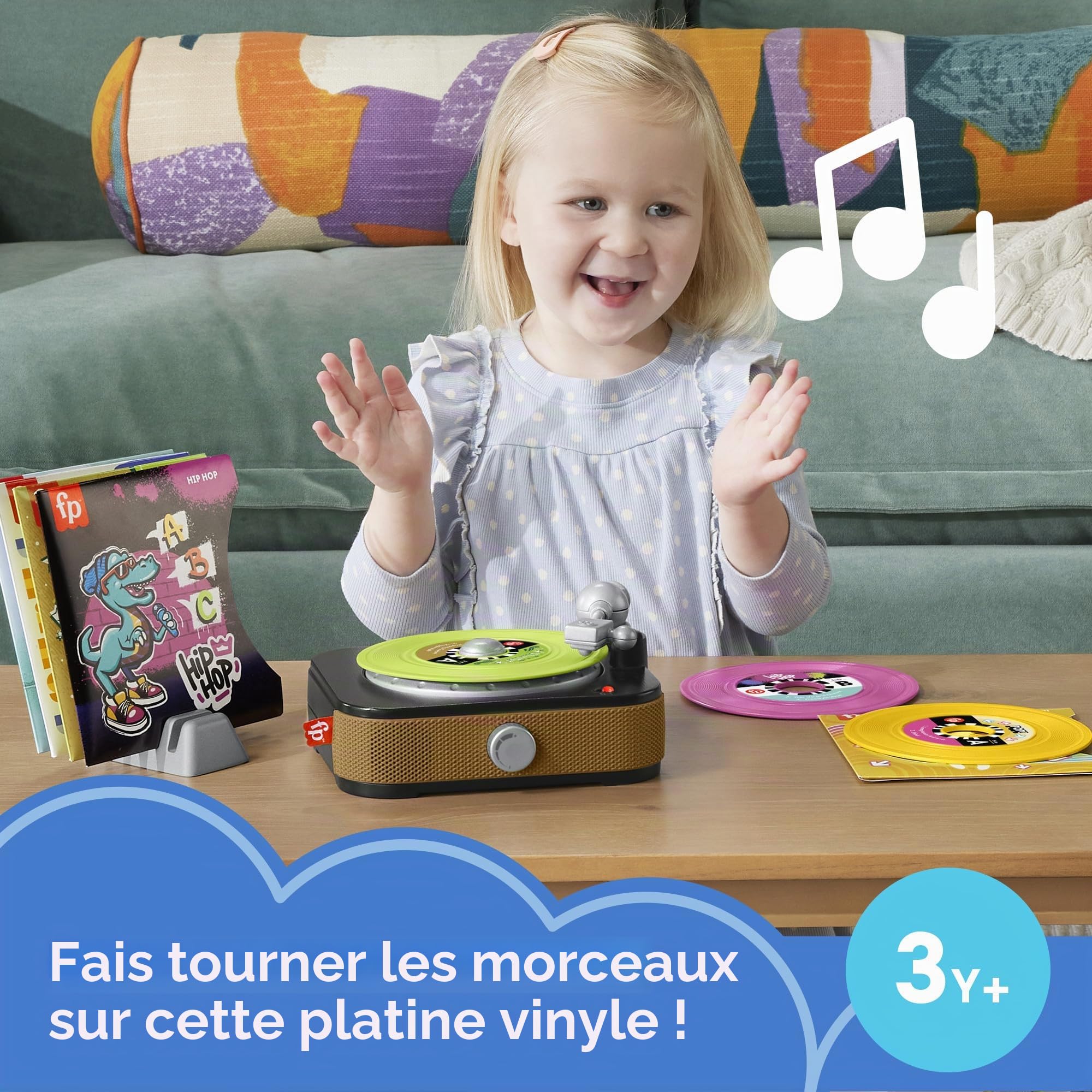 Fisher-Price Jouet Musical Rockin' pour Enfants à partir de 3 Ans