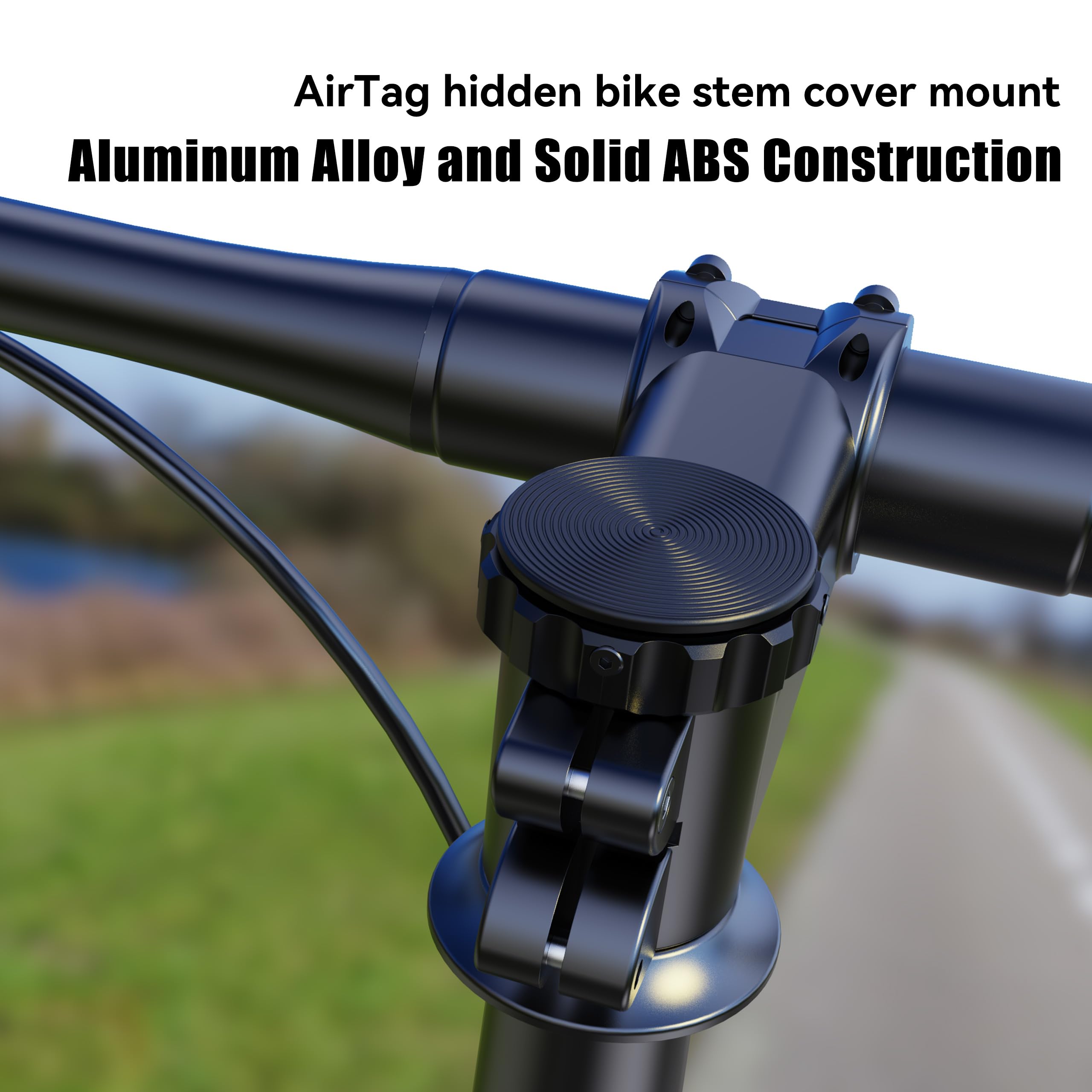 EFEALL Airtag Soporte antirrobo Ipereable para Bicicletas, Soporte Oculto con Agujeros en la