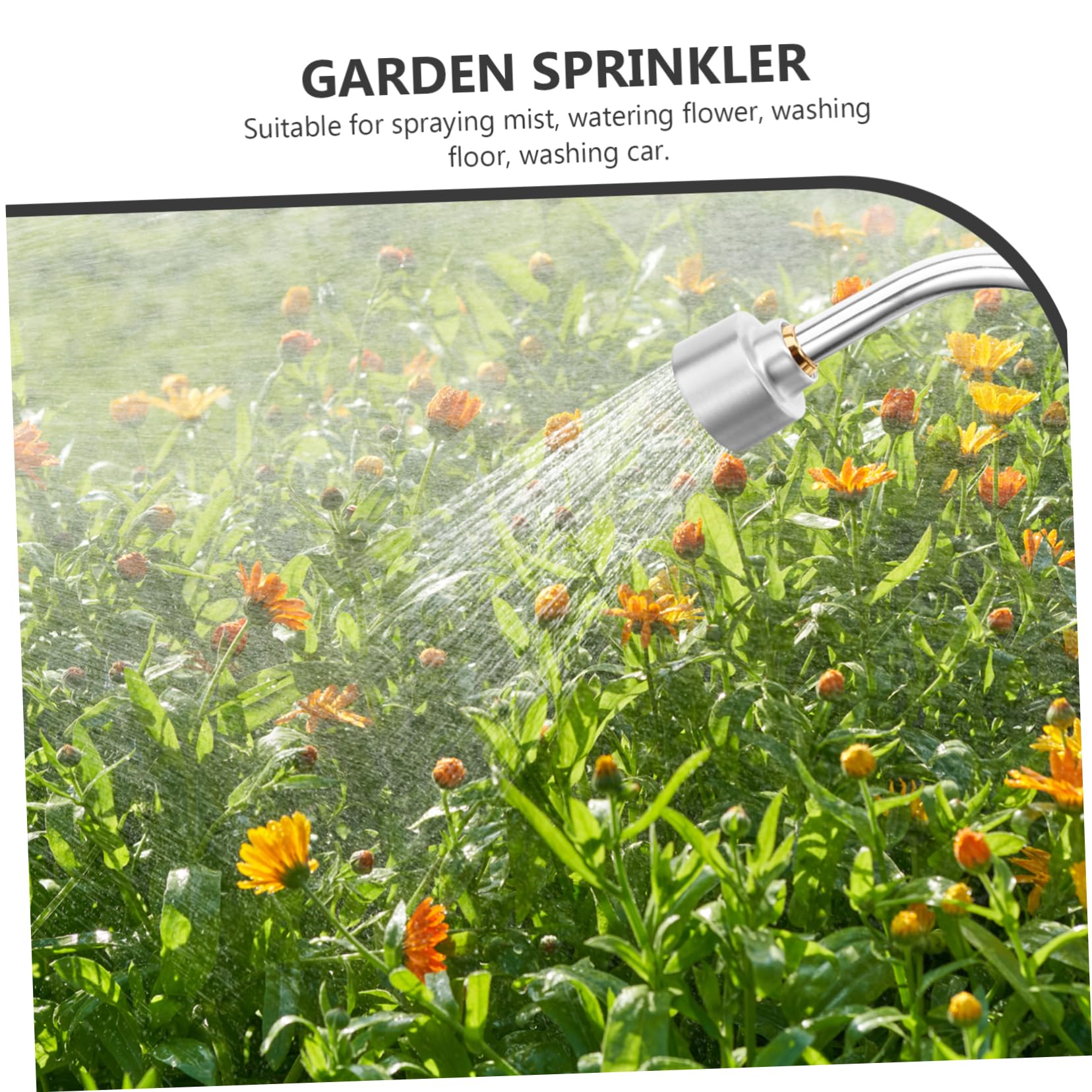 Happyyami Gartenbewässerungsgerät und Legierungskunststoff mit Ergonomischem Griff und Rasenpflege Sommerferien zur Effizienten Pflanzenbewässerung für Haus und Garten