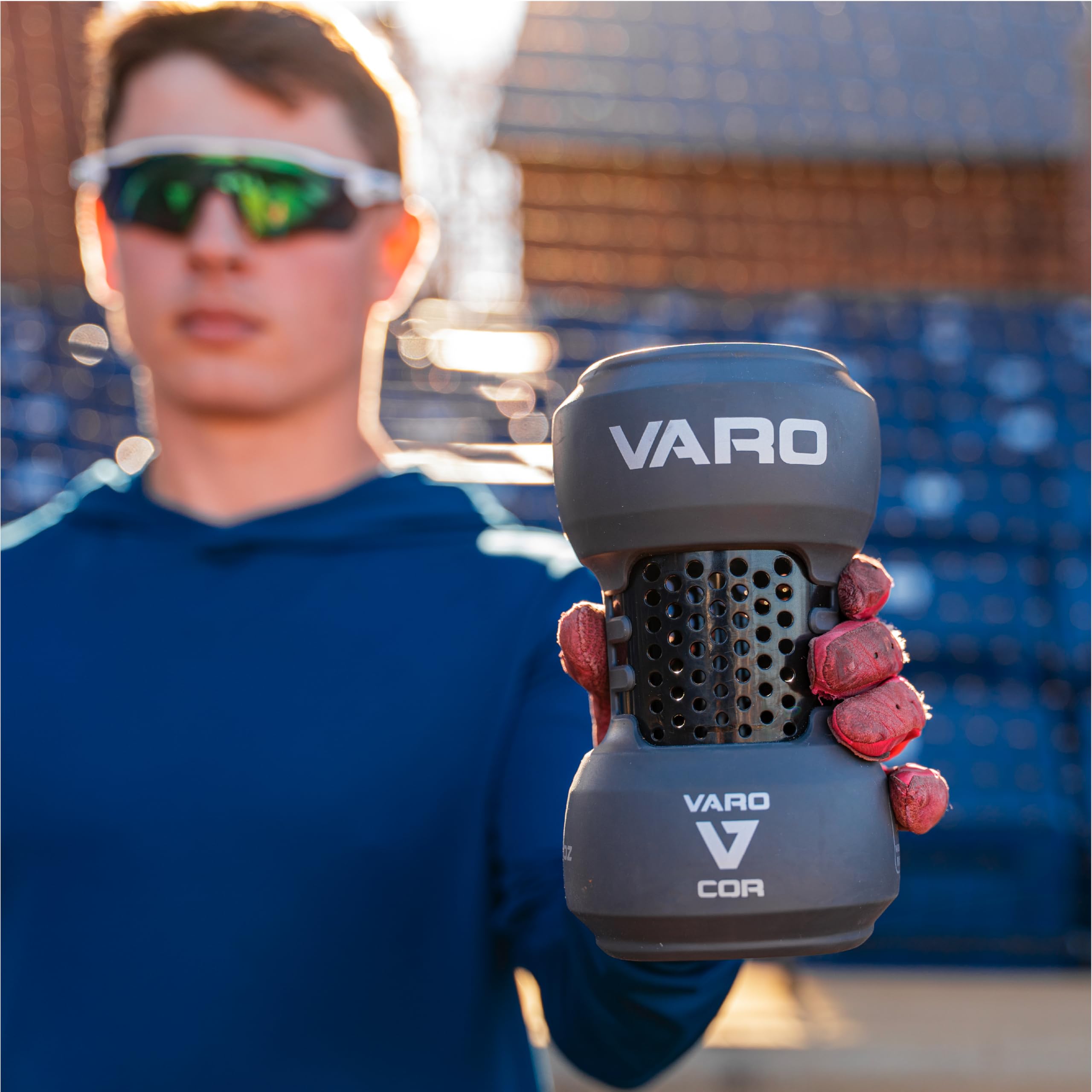 Varo Cor - Peso da Allenamento per Mazza da Baseball, 567 g, per Baseball (MLB Authentic), Sensazione di Peso Classico, migliora Le oscillazioni e la Potenza sul Ponte, la vestibilità Ammortizzata