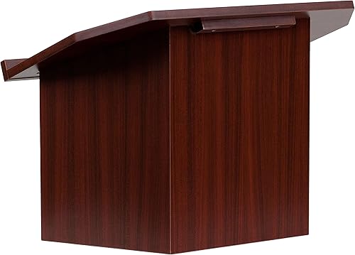 Miniatura 3 de Flash Furniture Mysta - Atril de mesa plegable en caoba