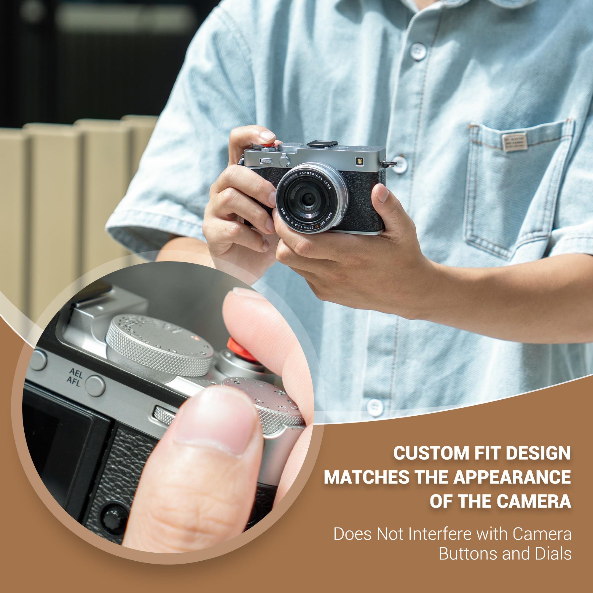 Amazon.com : JJC Metal Thumb Grip & Shutter Release Button for