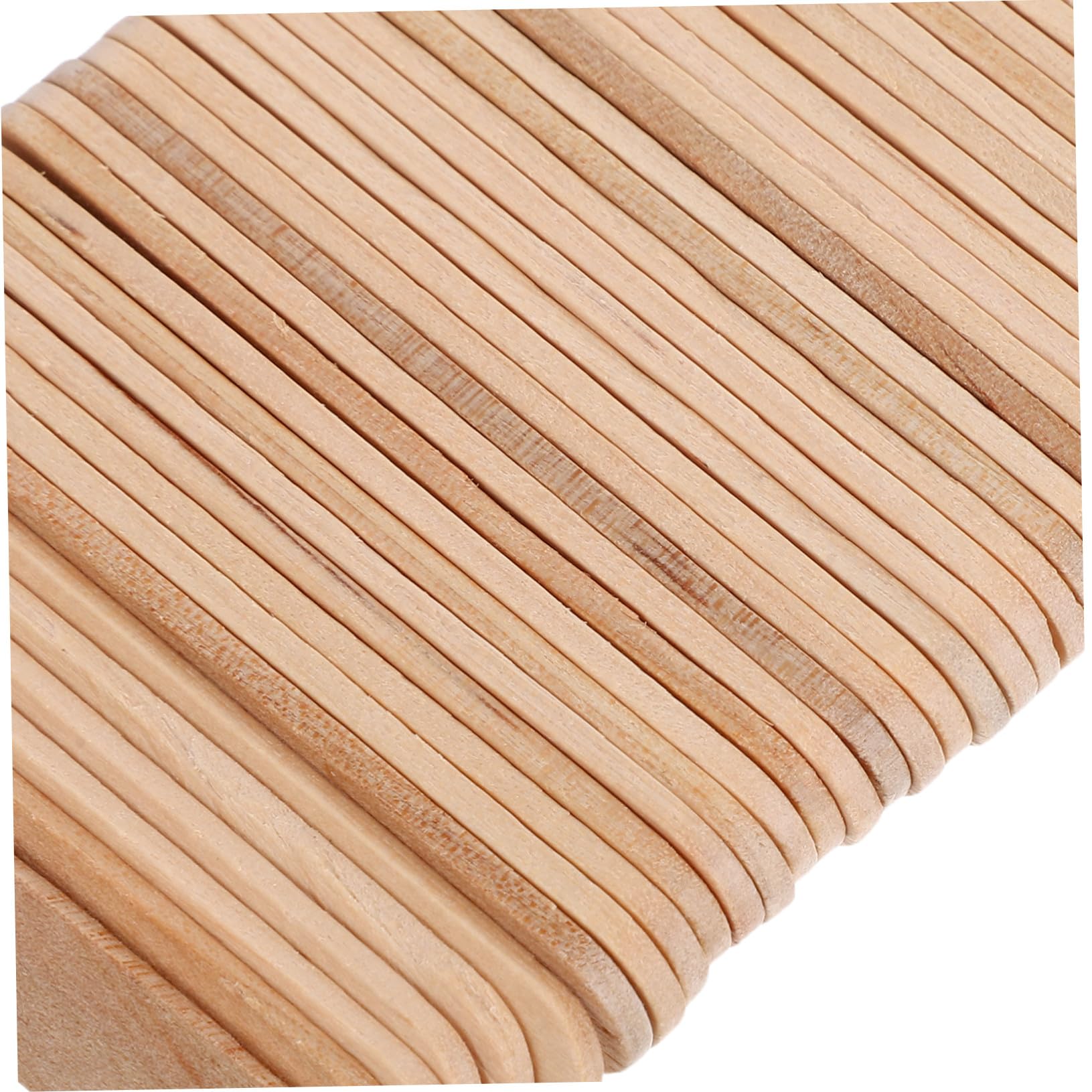 Hemobllo 1000piezas Palitos De Madera Para Manualidades De Multiusos Para Helados y Cera Materiales Para Manualidades