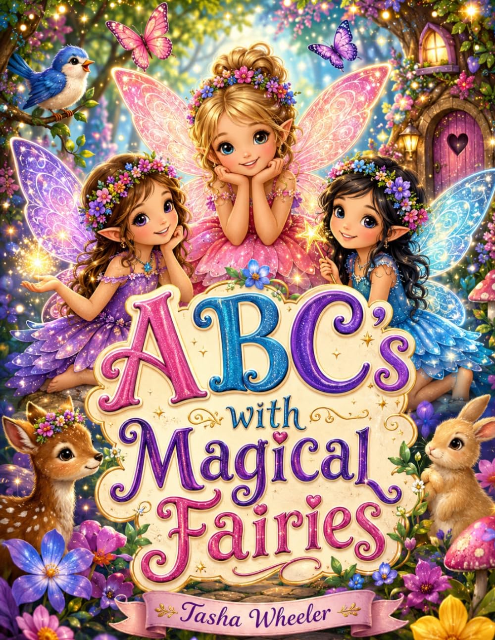 ABC's with Magical Fairies: ABC Coloring book for children of all ages