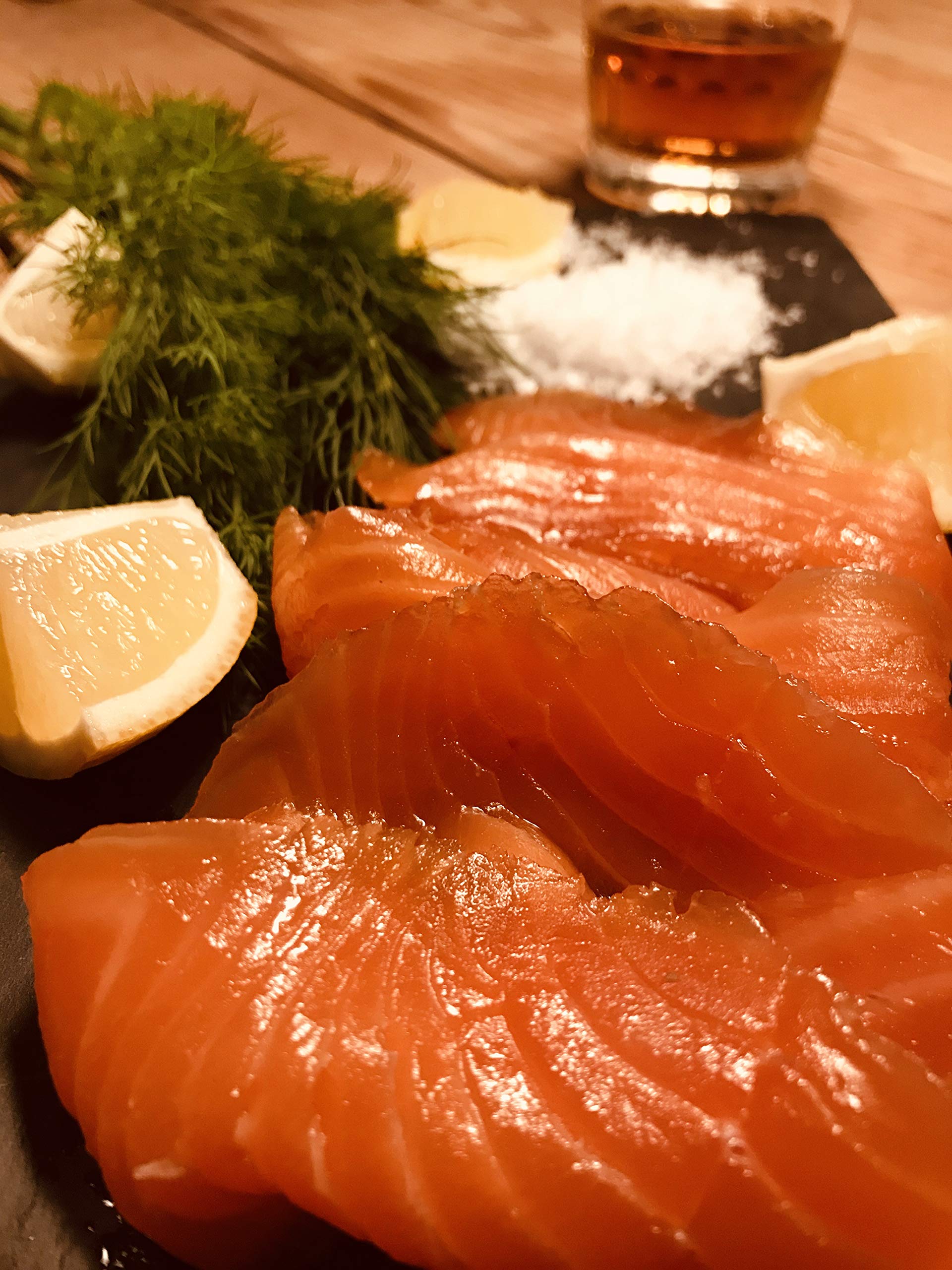 Graved Lachs "Whisky" 1.1 kg Seite - gebeizt mit schottischem Single Malt Whisky