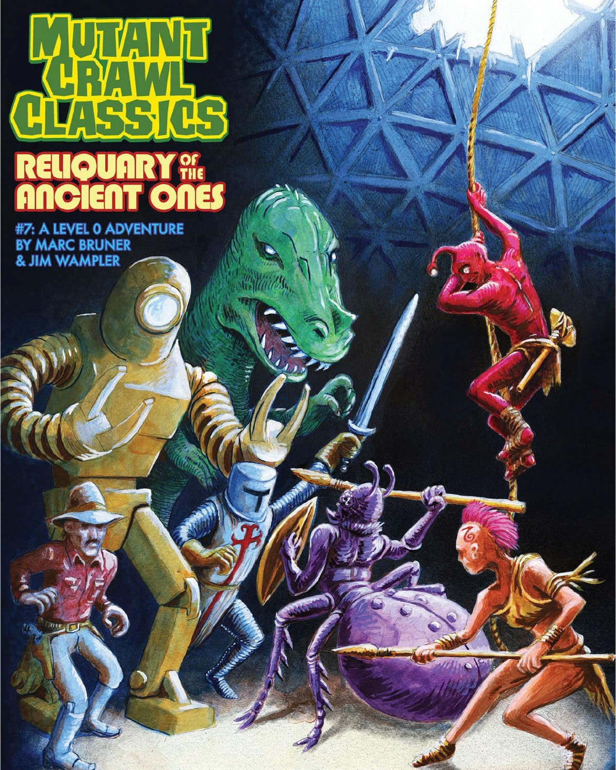 Mutant Crawl Classics #7: Reliquary of The Ancients (MCC RPG Adv.)