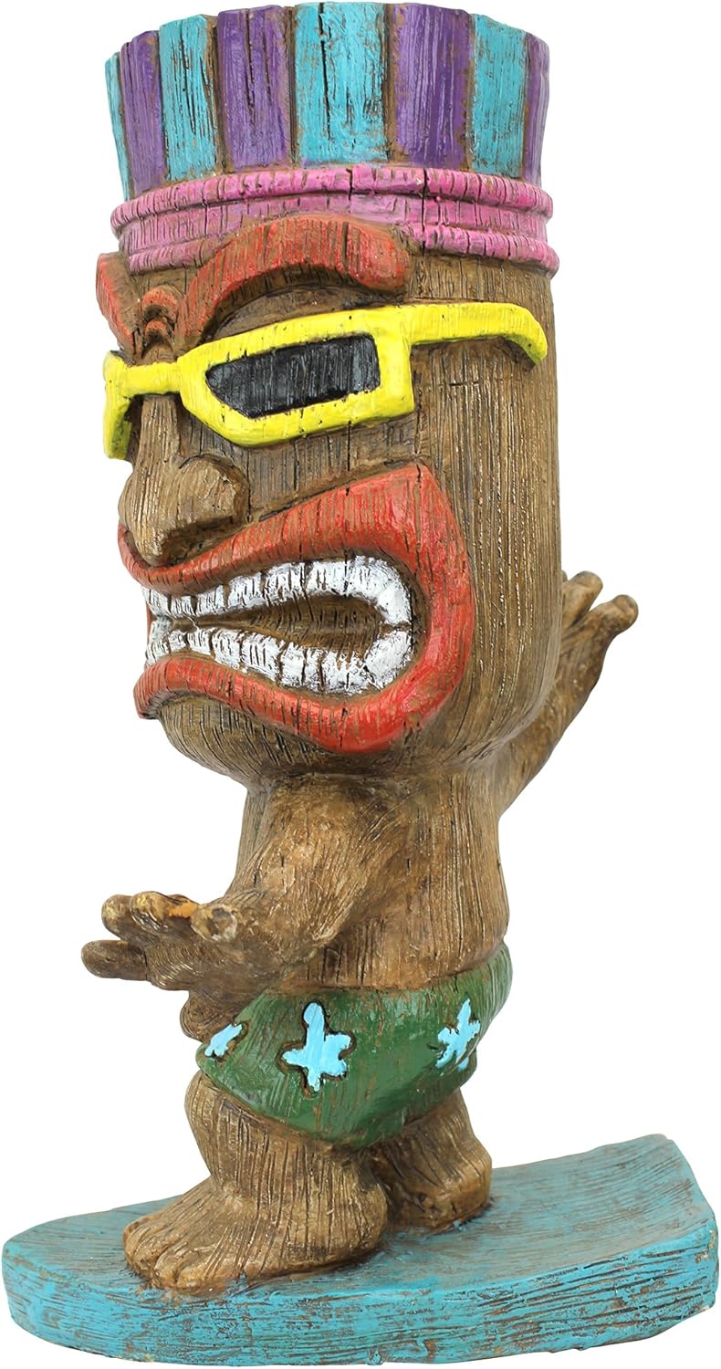 Design Toscano Kahuna Tiki Surfer Dude Statue