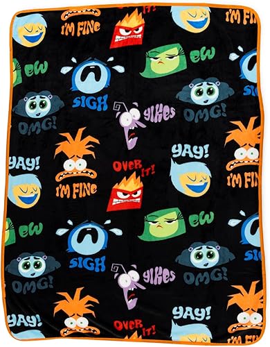 Miniatura 6 de Jay Franco Disney Mickey Mouse Funny Faces Nogginz - Juego de cama de 40 x 50 pulgadas, manta ligera de viaje y almohada, juego de ropa de cama de 2