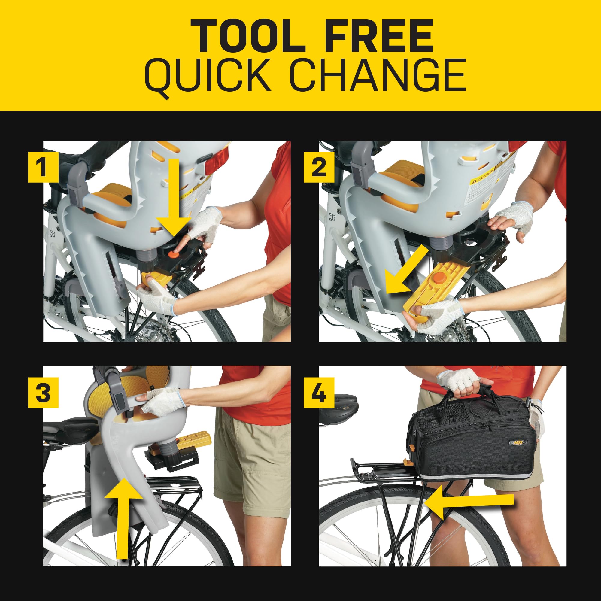 Amazon.com : Topeak BabySeat II with MTX 2.0 Rack for 29