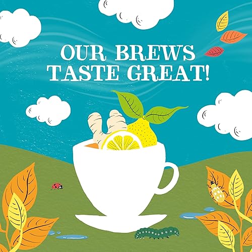 Miniatura 4 de Clipper Tea Bolsitas de té de limón y jengibre, sin cafeína, orgánicas USDA, excelentes calientes o heladas, aromáticas, naturales, justas y
