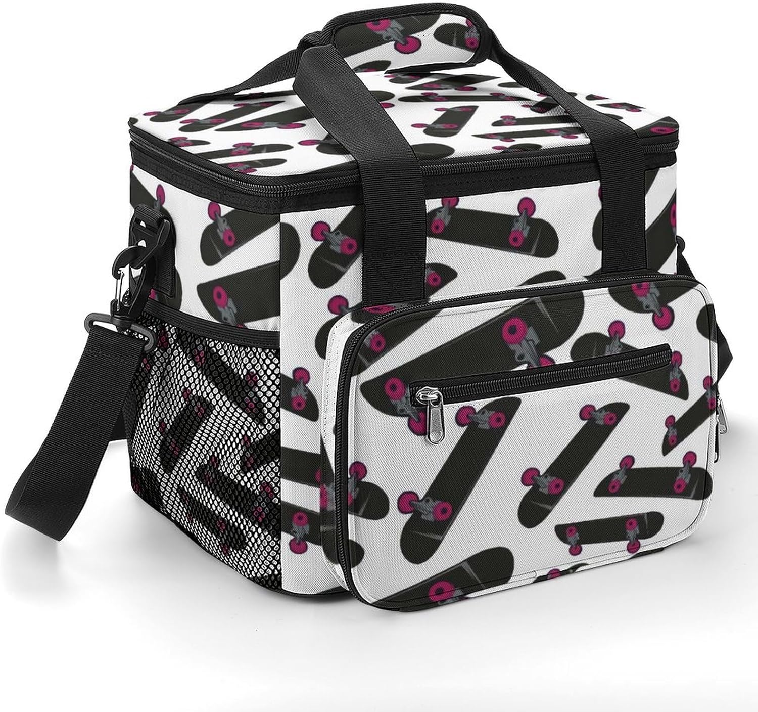 Cartoon Skateboard Extreme Sports Large Capacity Camping Ice Pack Suitable for Outdoor Use