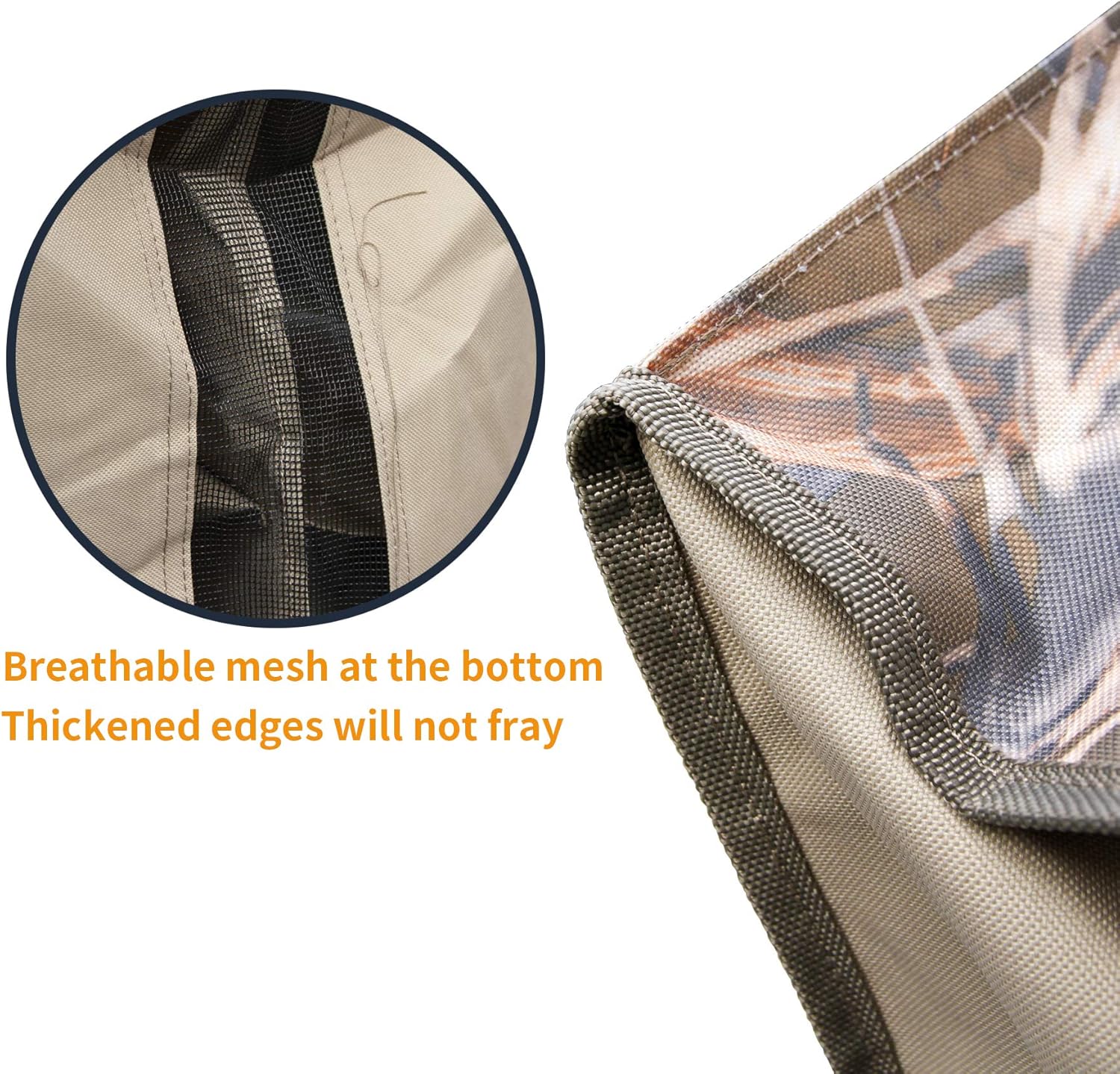 12 Slot Duck Decoys Bag with Blind Camouflage Printing, Decoy Bag Waterfowl Hunting with Floating Bottom, Decoy Bags 12-Slotted with Carrying Padded Shoulders