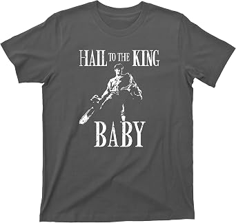 Hail to The King Baby T Shirt 80s 90s Horror Comedy Cult Classic Movie Tee