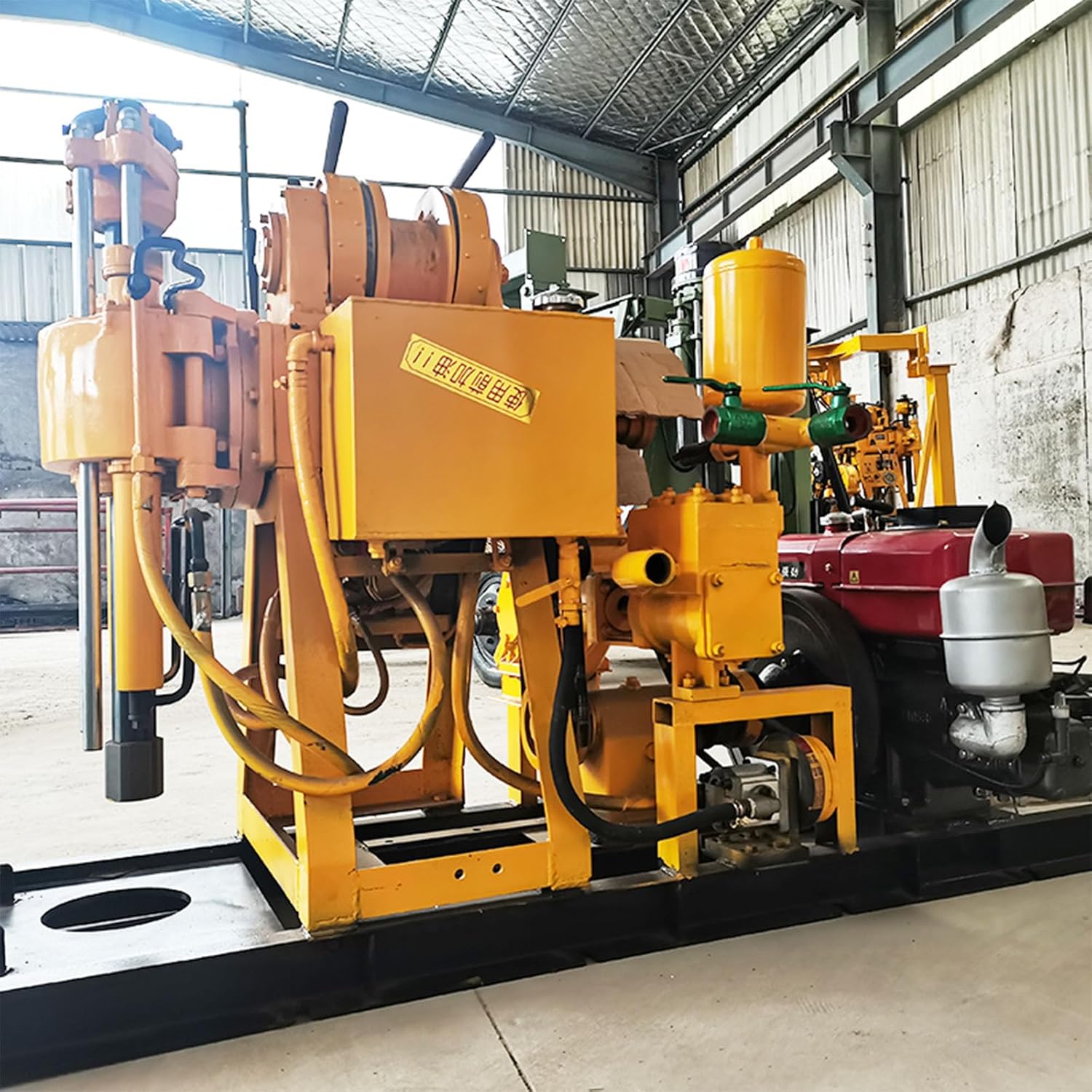 Professional Concrete Coring and Drilling Machine, Efficient Borehole Well Drill Rig for Exploration & Civil Wells, Robust Core Drill Rig for Stable and Fast Drilling