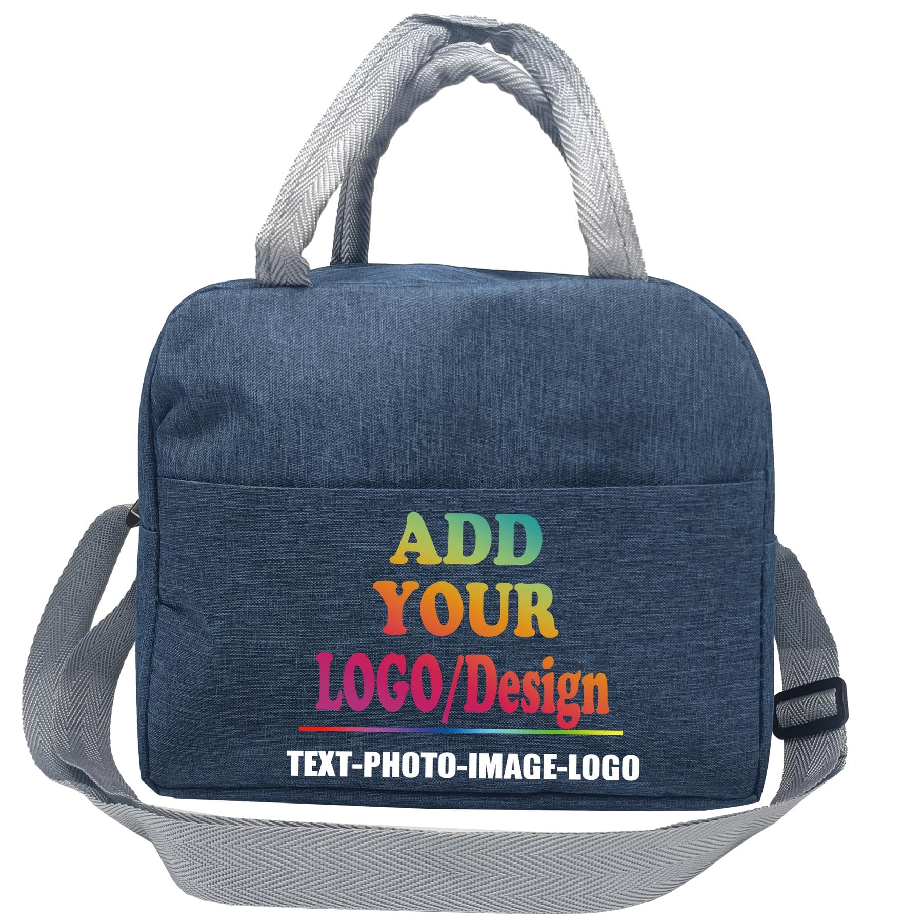 Custom Lunch Box Design Your Insulated Lunch Bag Tote Bag With Print Logo Text Photo Best Gift For