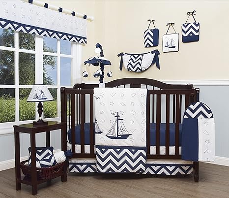 nautical crib sets
