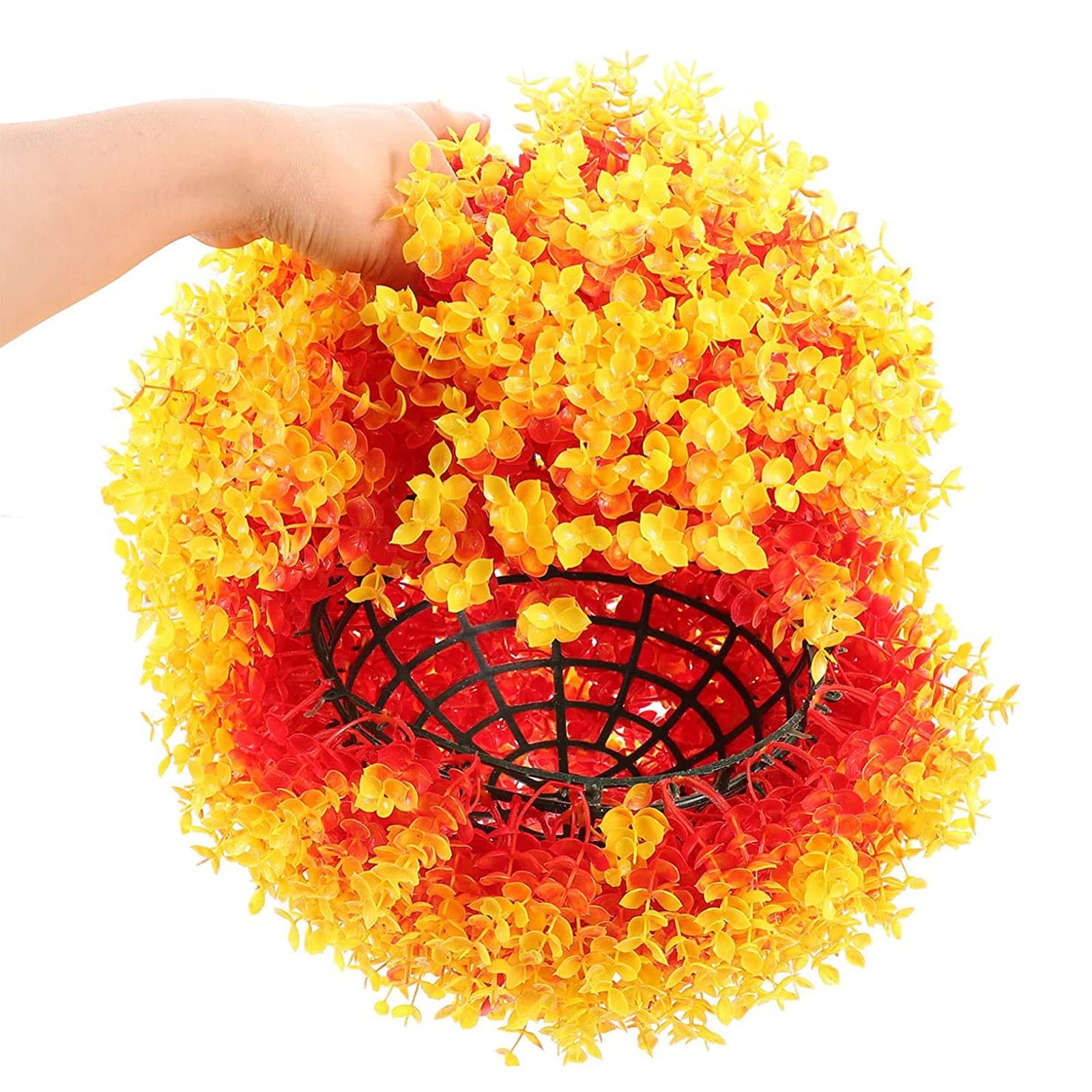 Boule de buis artificiel 50cm - Plante topiaire grand format pour déco intérieur et extérieur
