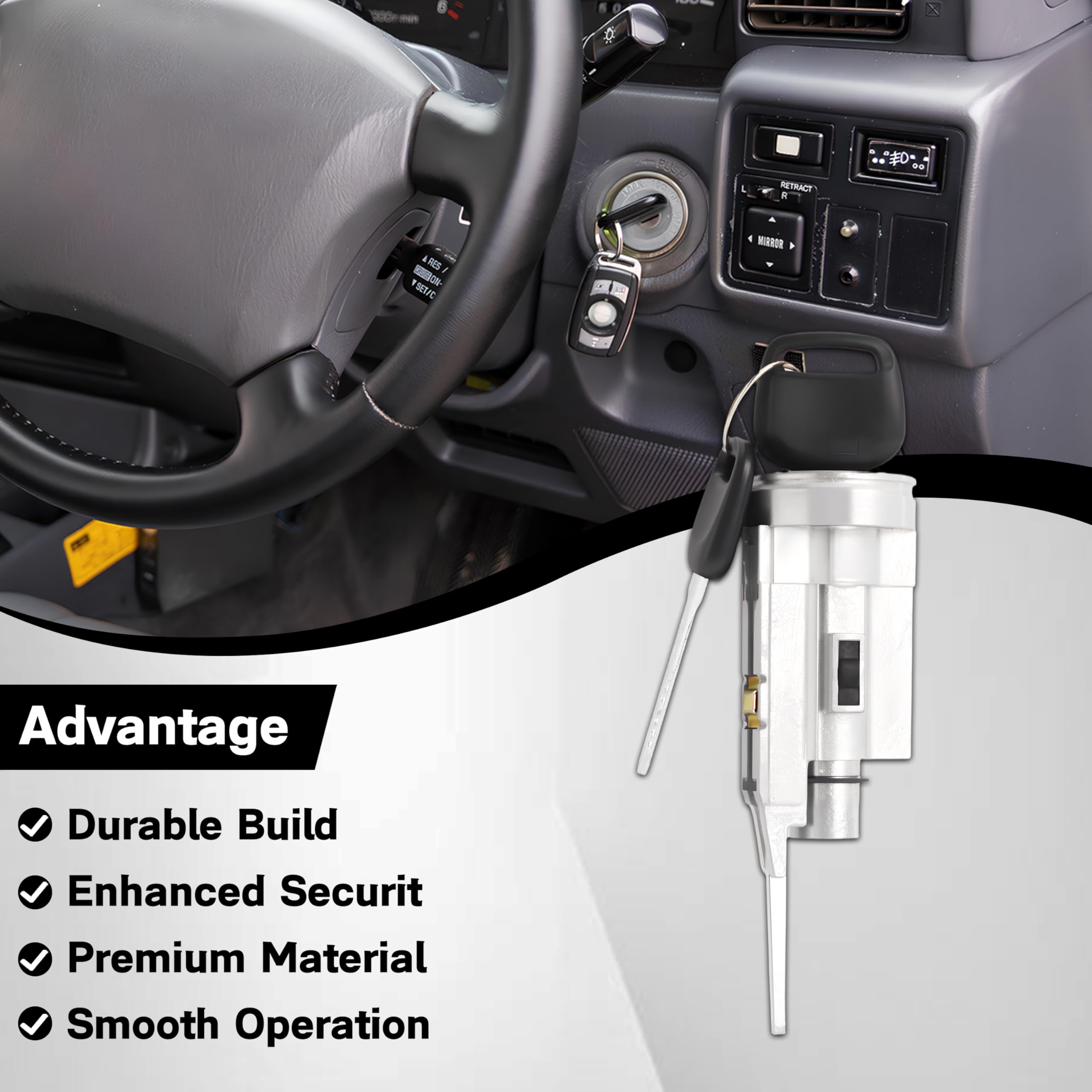 Amazon.com: 69057-60030 Ignition Switch, Door Locks& Keys