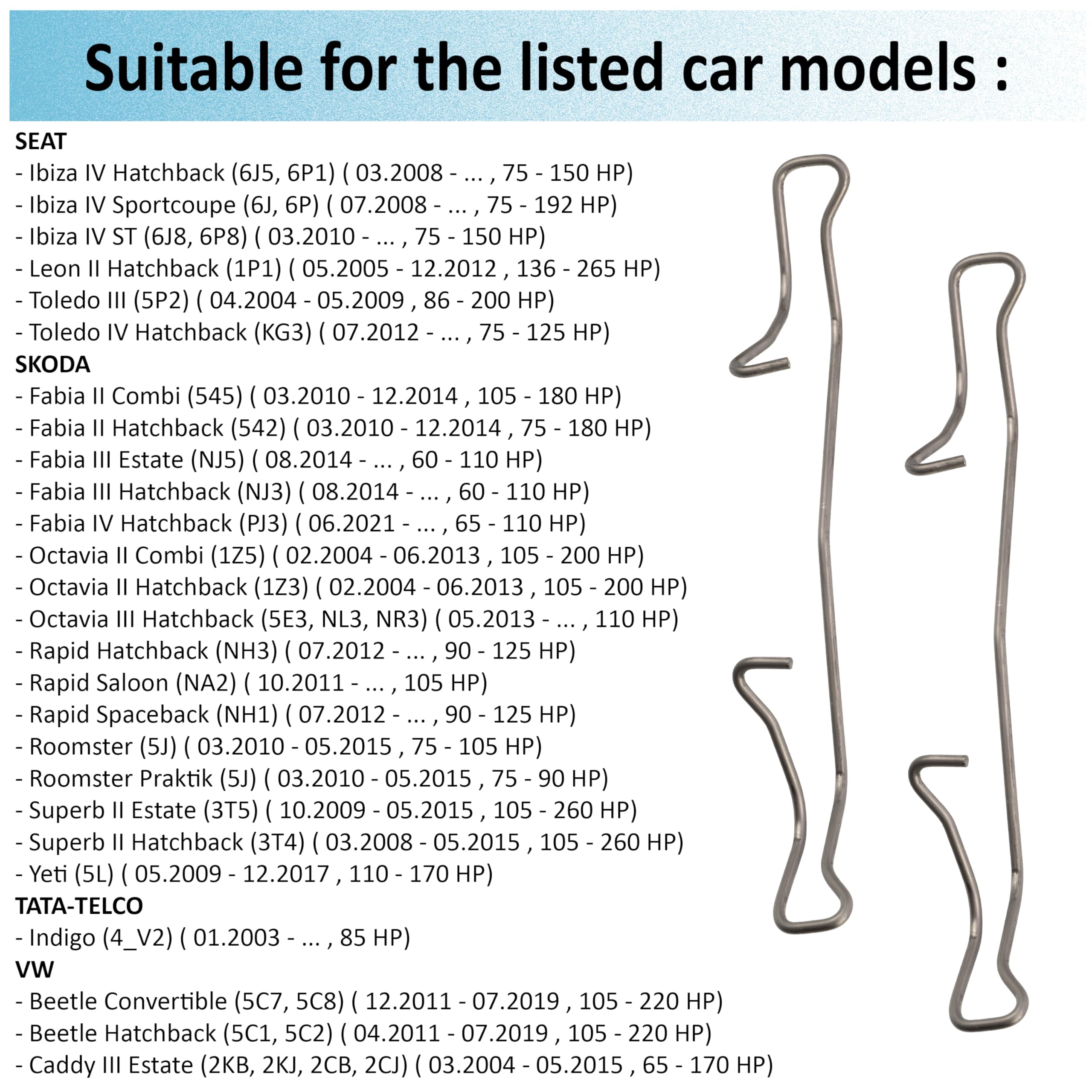Kit Riparazione Pinza Freno Anteriore - Compatibile Con Diverse Auto, Facile Da Montare - Foto 8