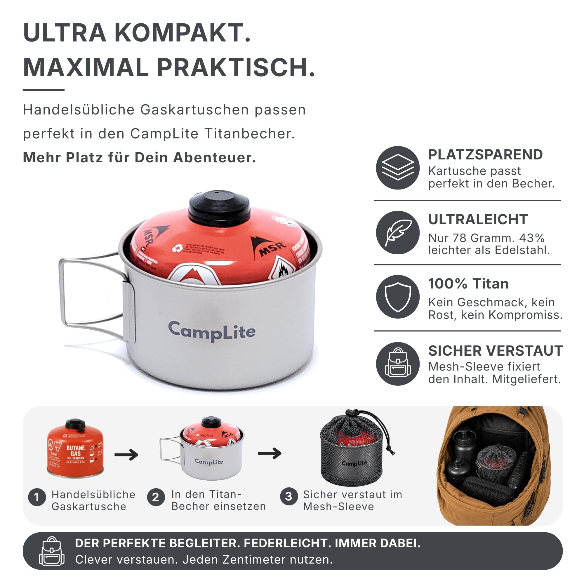 Titan Camping Cookware System