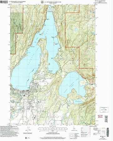Mccall Idaho On Map Amazon.com : Yellowmaps Mccall Id Topo Map, 1:24000 Scale, 7.5 X 7.5  Minute, Historical, 2004, Updated 2007, 26.8 X 22 In - Polypropylene :  Sports & Outdoors