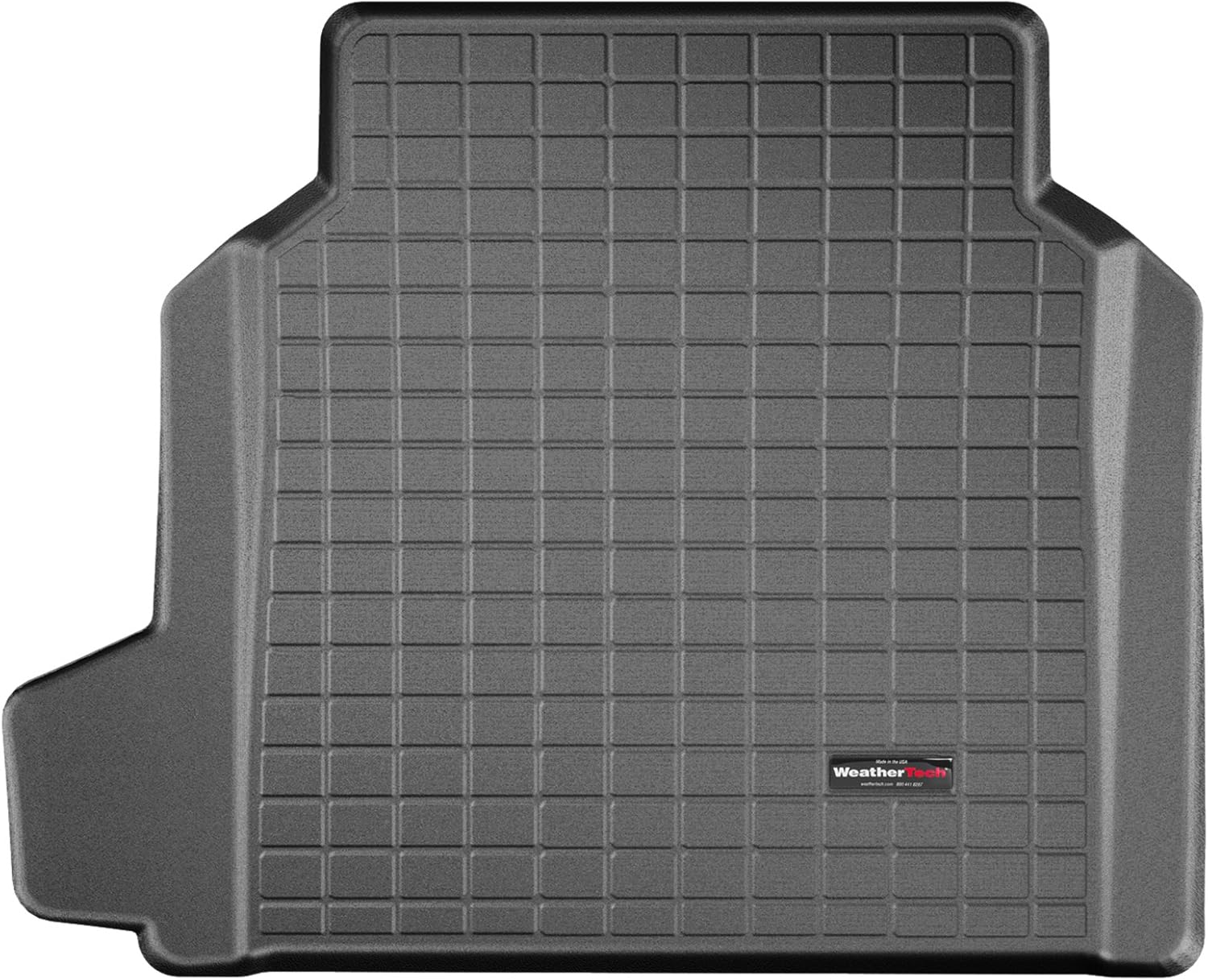 WeatherTech Cargo Trunk Liner for Alfa Romeo Giulia, Giulia Quadrifoglio Trunk (40954), Black