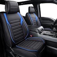 Vista 2 de YIERTAI Fundas de asiento F150 compatibles con Ford F150 2009-2025 2017-2025 F250 F350 F450 Crew Cab Supercab XLT Super Duty Lariat Supercrew