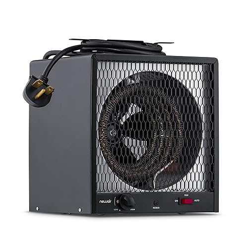 NewAir Portable Heater (240V) Portable Electric Garage Heater Heats Up