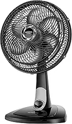 Ventilador de mesa Mondial 110V, 30cm, 6 pás, Turbo - VT-30-NB