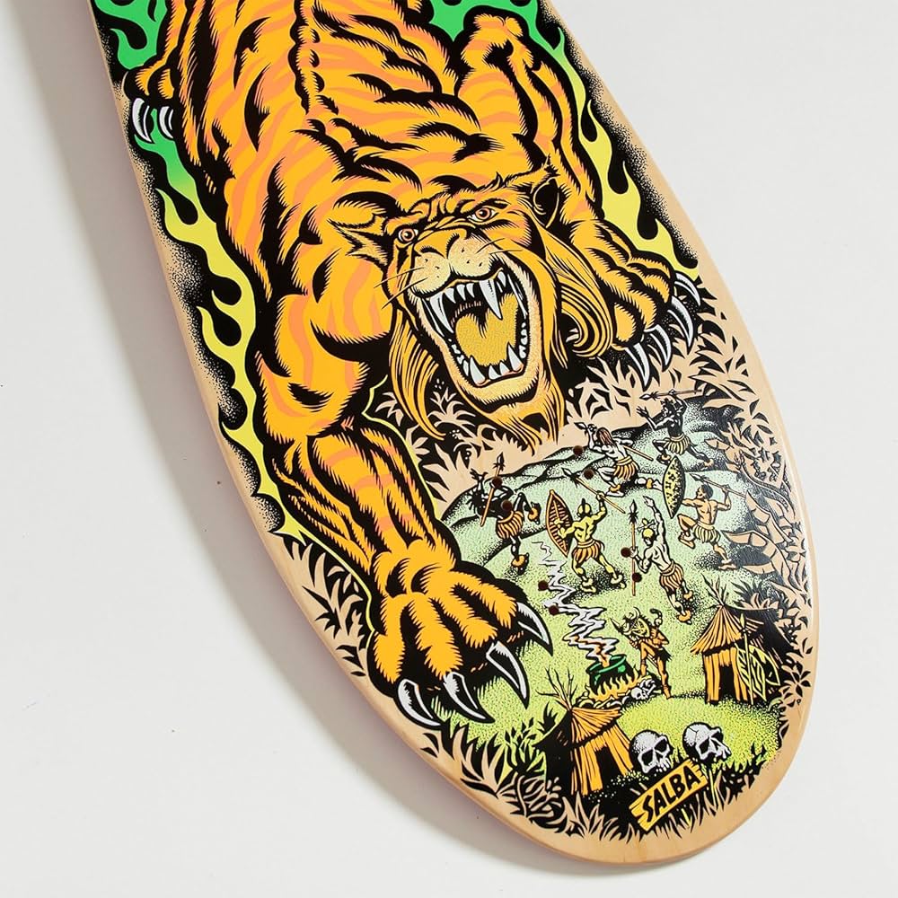 Amazon.co.jp: SANTA CRUZ Salba Tiger Reissue 10.3インチ x