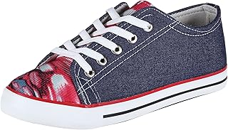 حذاء رياضي قماش للنساء من اوكس، بيج، OX46