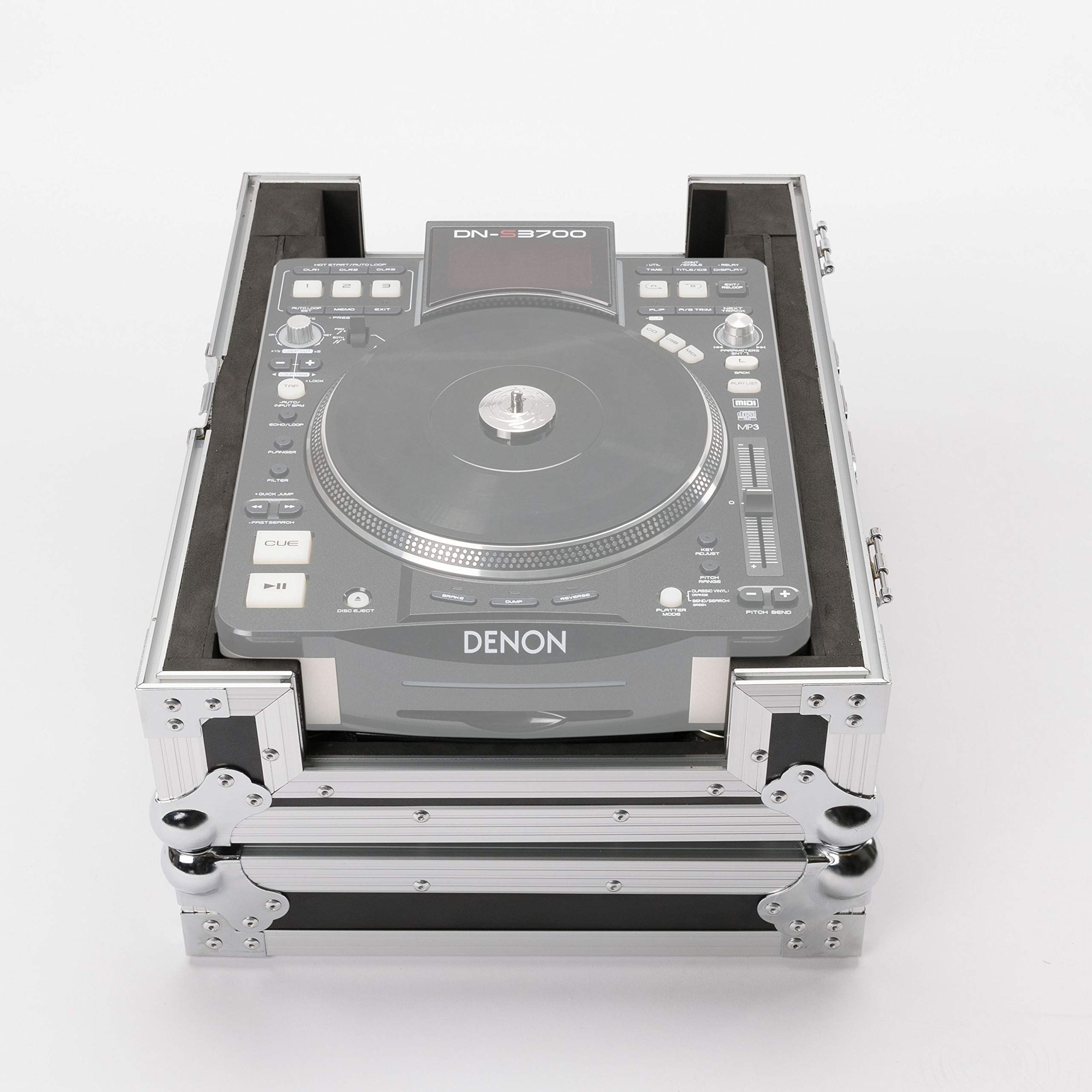 Magma Multi Format CDJ/Mixer Case Nero Flightcase Professionale Per CD Player o Mixer Da 12"