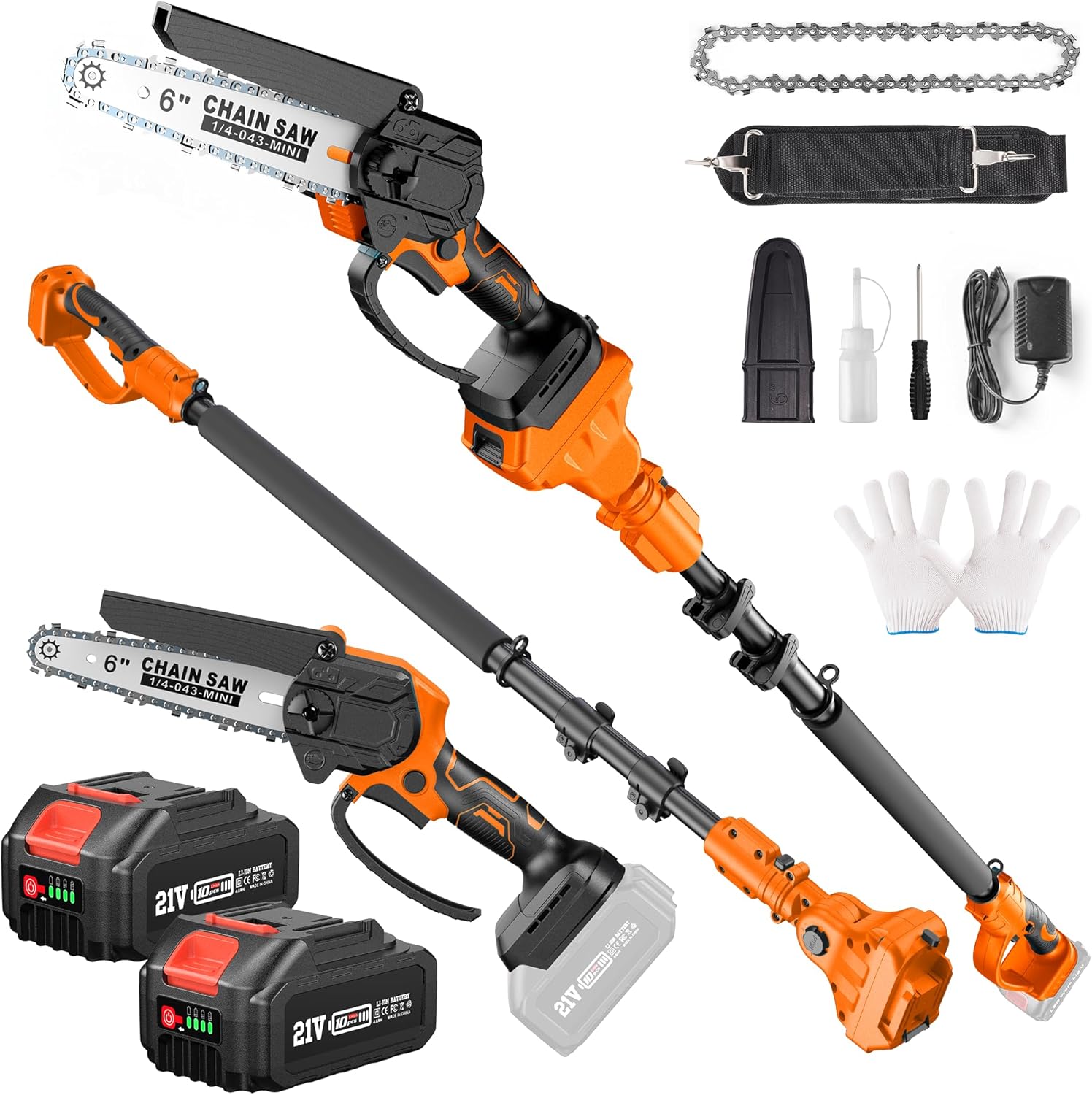 Tronçonneuse miniature Seesii et accessoires