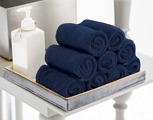 Miniatura 9 de Utopia Towels Juego de 60 paños de algodón  100% algodón hilado en anillo, paños de franela de alta calidad, altamente absorbentes y suaves al tacto