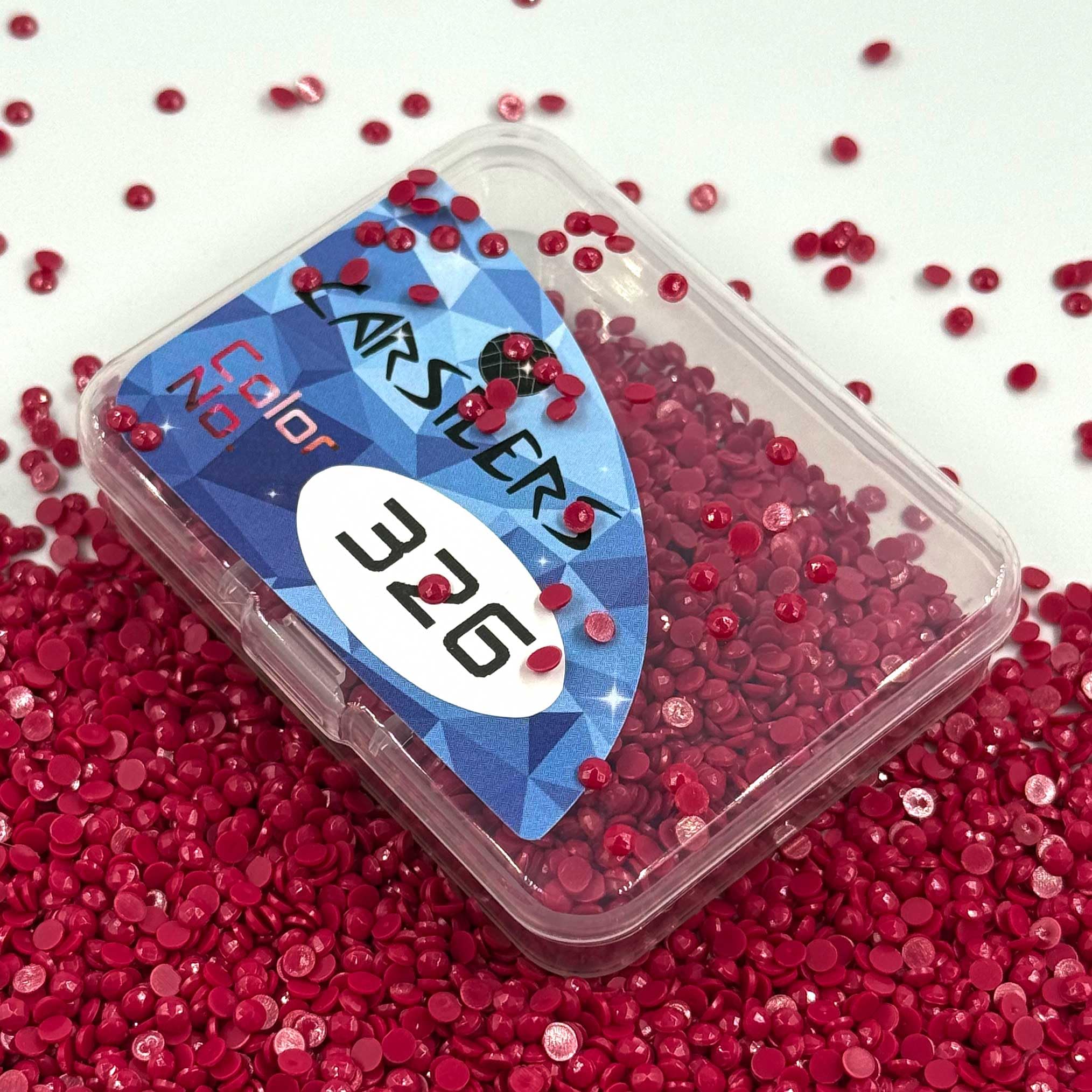 Diamond Painting Beads 326,Diamonds Painting Accessories Replacement for Missing Drills,Diamond Beads Replacement Drills Gems Stones,Round,About 3500pcs — image 1