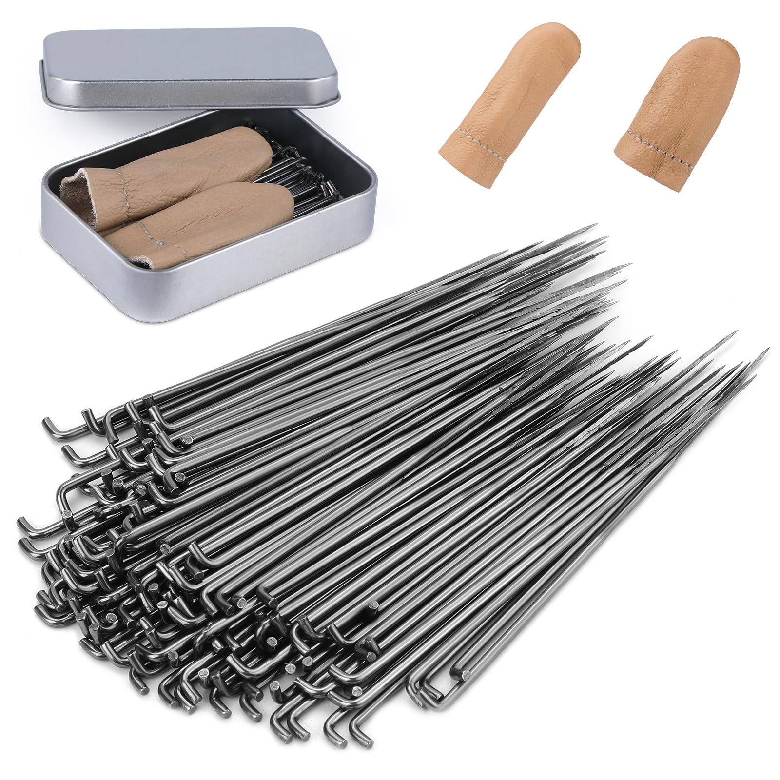 Fadoub Felting Needles, 130 PCS Wool Felting Needles Starter Kit 38 Gauge