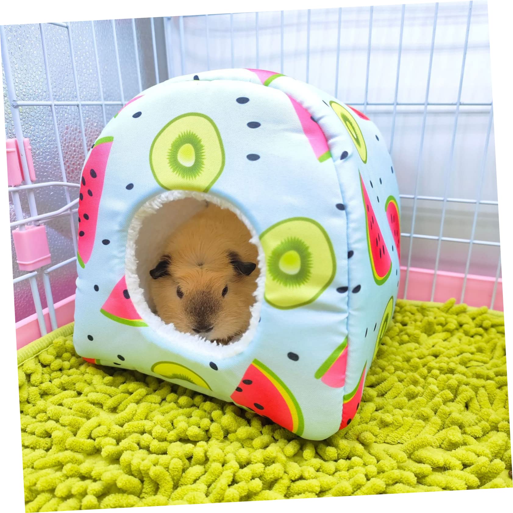 HANABASS 5stücke Hamster Warmnest Aus Kuscheliges Winterversteck Für Kleintiere Für Hamster Meerschweinchen Zuckergleiter Und Andere Nager Komfortable Und Schützende Schlafumgebung