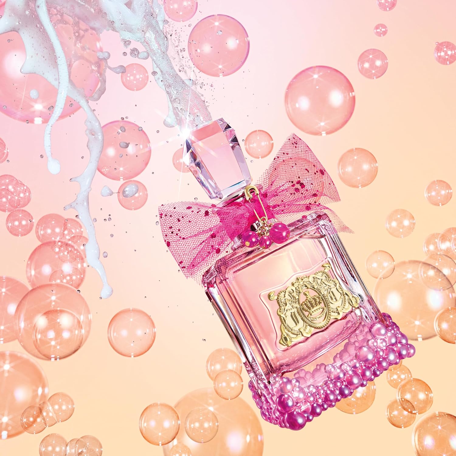 Juicy Couture Viva La Juicy Le Bubbly Eau De Parfum, Luxury Women's Perfume with Notes of Champagne Inspired Pink Berries, Gardenia, Jasmine & Amber - Fruity & Sweet, EDP Spray - Image 5